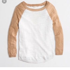 J. Crew Baseball Sweater
